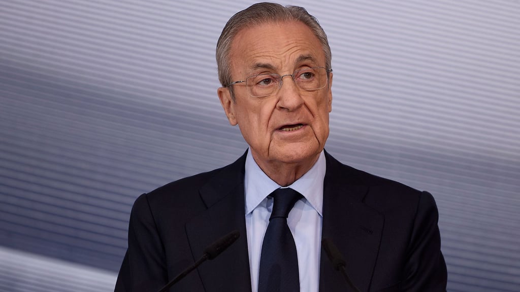 Kämpft weiter für eine Superliga in Europa: Real Madrids Präsident Florentino Pérez. (Archivfoto)