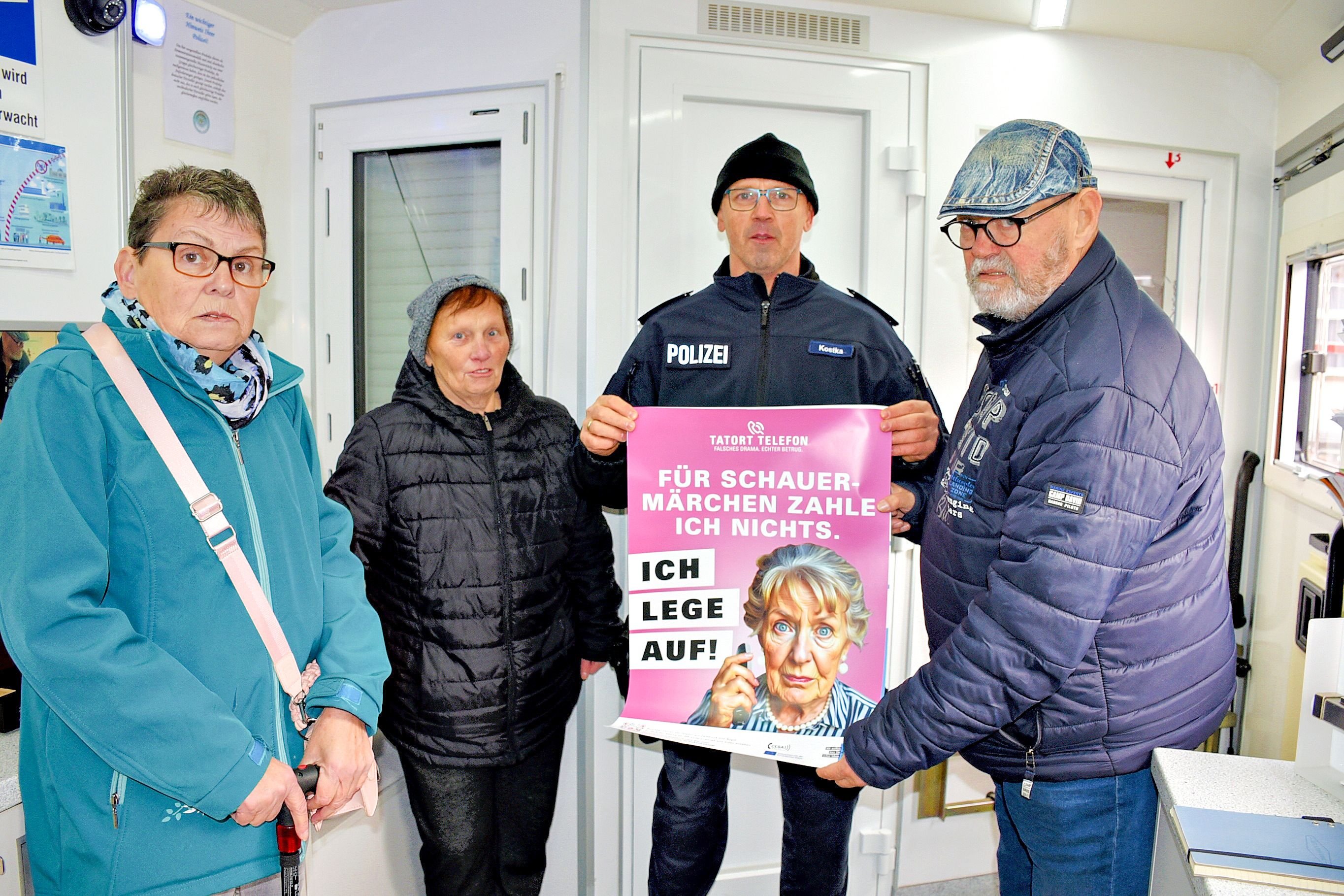 Kriminalität und Prävention: Polizei warnt auch in Egeln verstärkt vor Enkeltricks