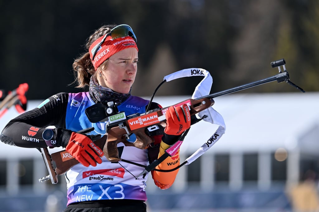 Sophia Schneider muss zunächst im zweitklassigen IBU-Cup antreten. (Archivfoto)