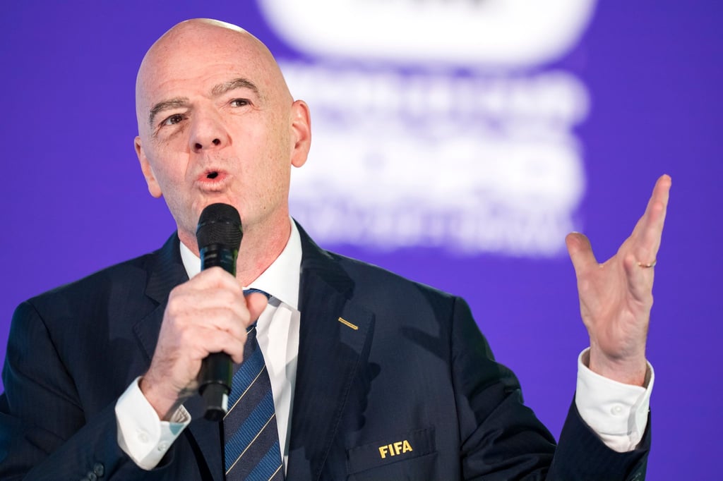 FIFA-Präsident Gianni Infantino freut sich nach eigenen Angaben auf die libanesische Staatsbürgerschaft. (Archivfoto)