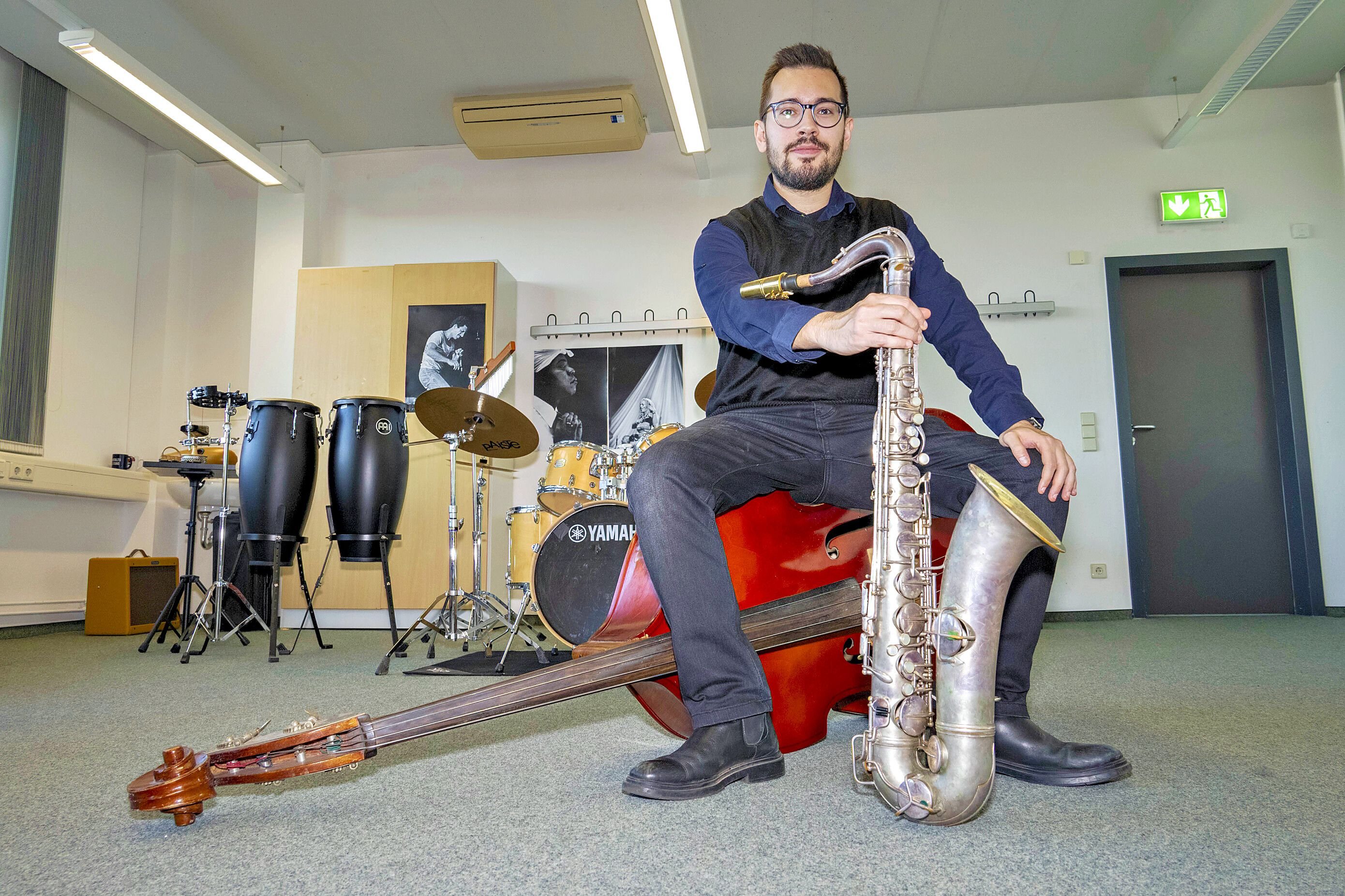 Der Weg zur eigenen Musik: Große Leidenschaft zum Jazz - Dessauer Big-Band-Leiter veröffentlicht erstes eigenes Album