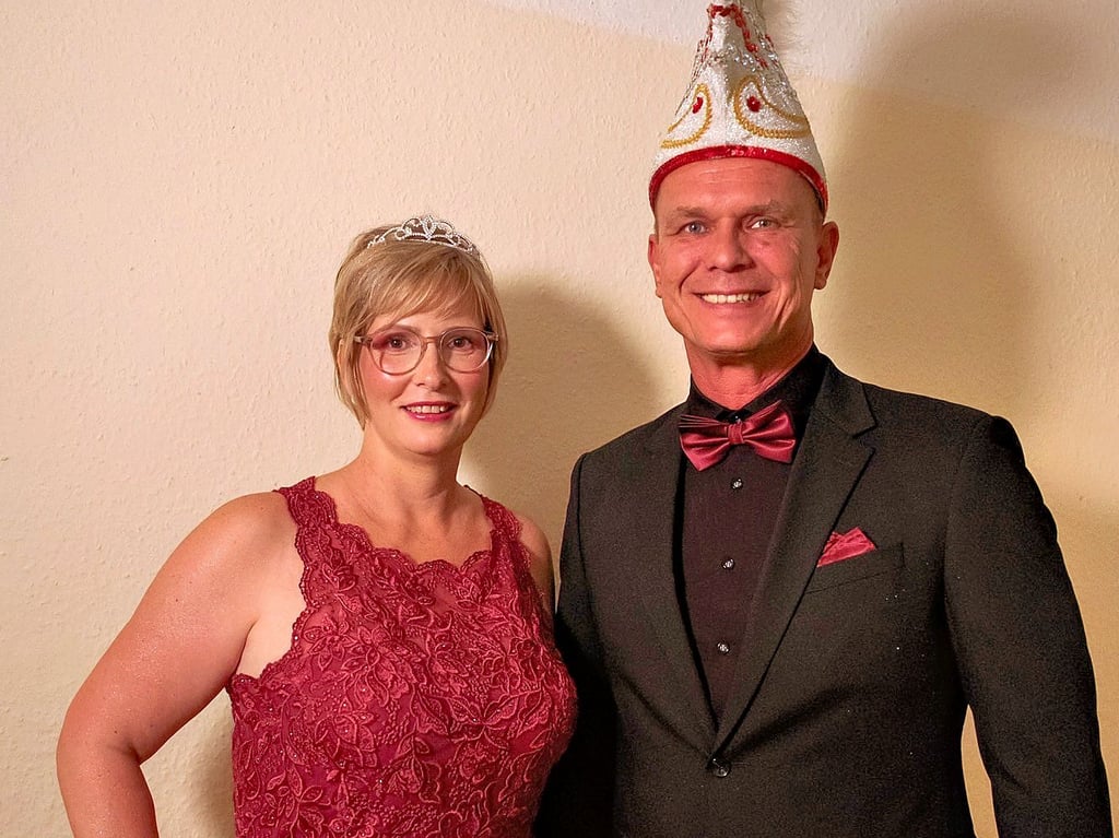 Das neue Prinzenpaar von Nienburg. 