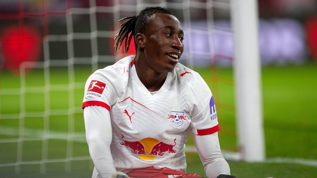 RB-Profi Yan Diomande kann trotz gebrochener Nase gegen Gladbach spielen.