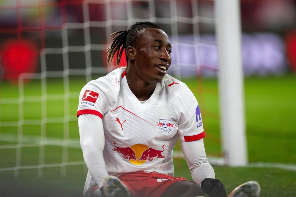 RB-Profi Yan Diomande kann trotz gebrochener Nase gegen Gladbach spielen.