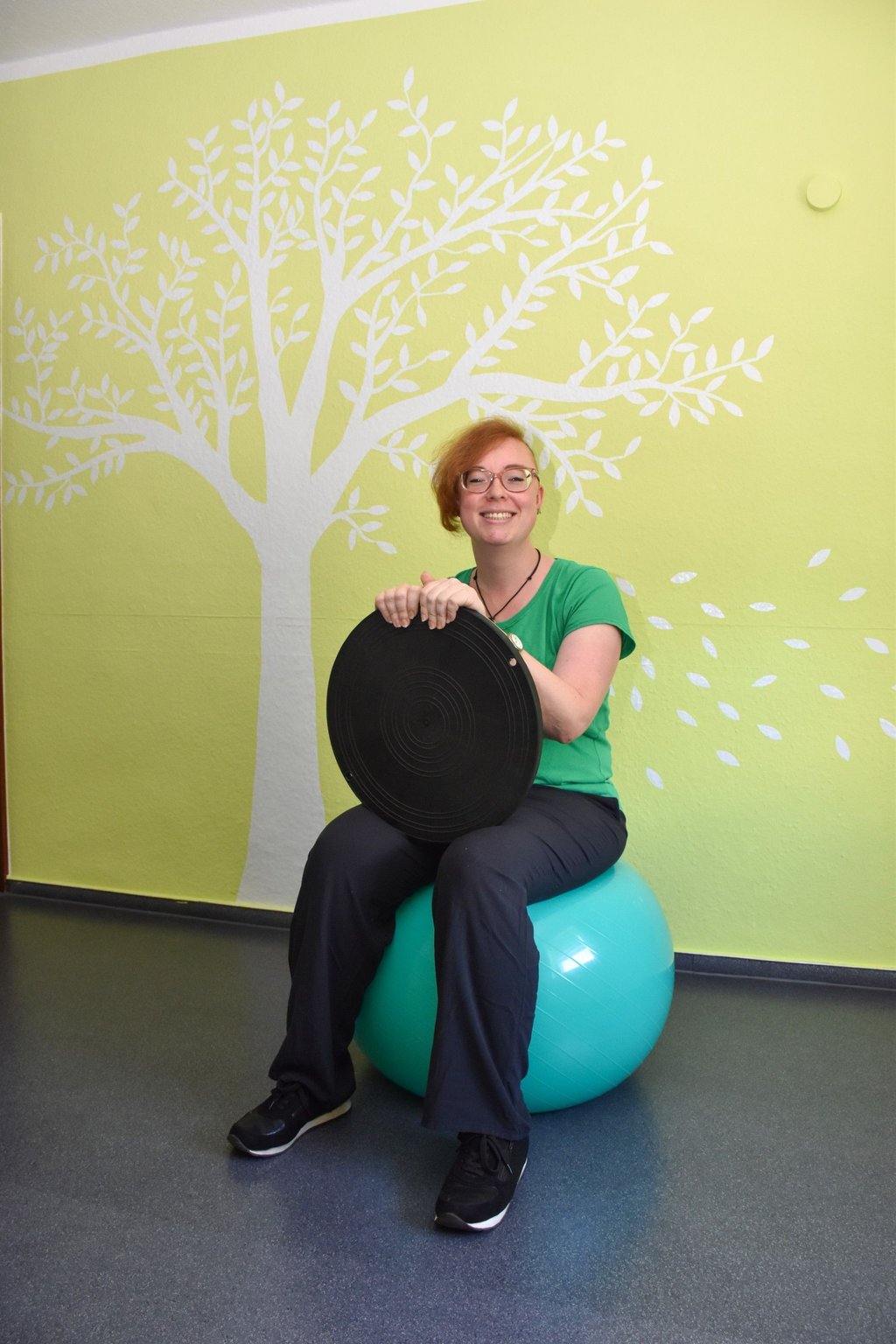 Ein Raum für Atemtherapie zur Stressbewältigung