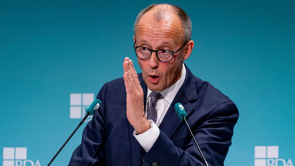 Kanzler Friedrich Merz will bei der Rente nicht nachgeben.
