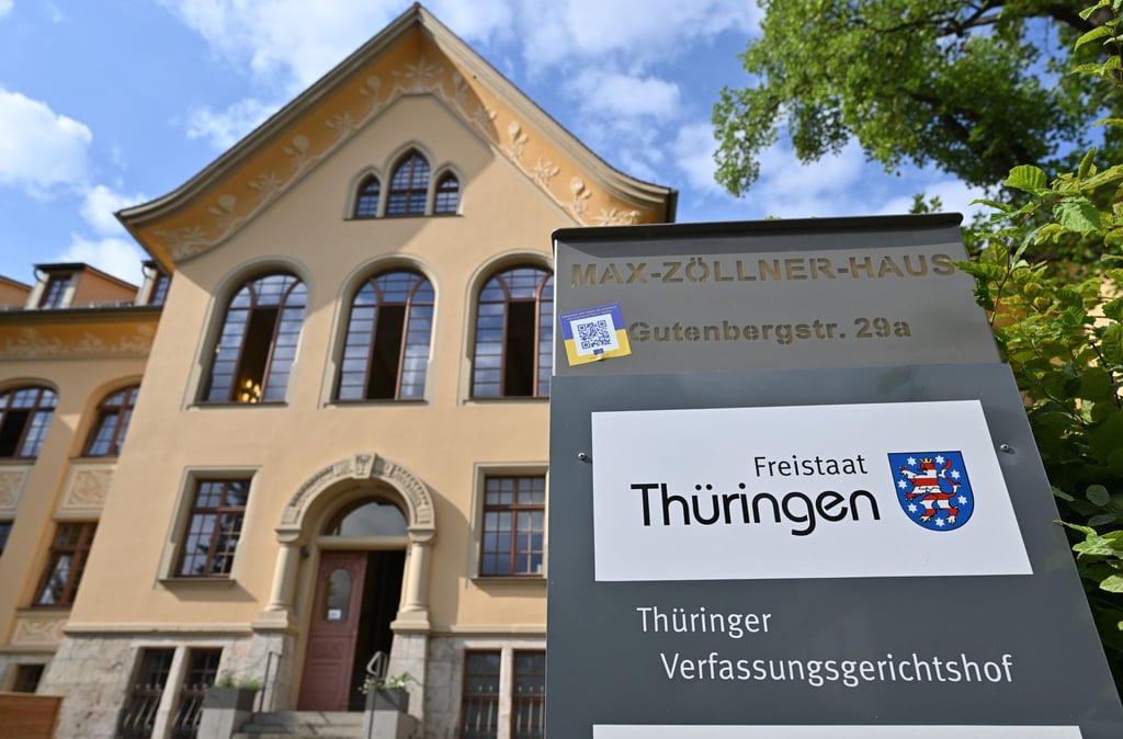 Der Thüringer Verfassungsgerichtshof wies eine Klage der AfD zu Regelungen in der Juristenausbildung ab. (Archivbild)