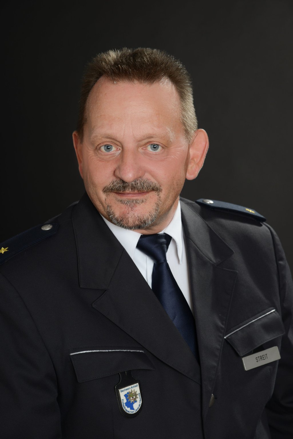 Polizeirat Uwe Streit, musikalischer Leiter Landespolizeiorchester Sachsen-Anhalt.