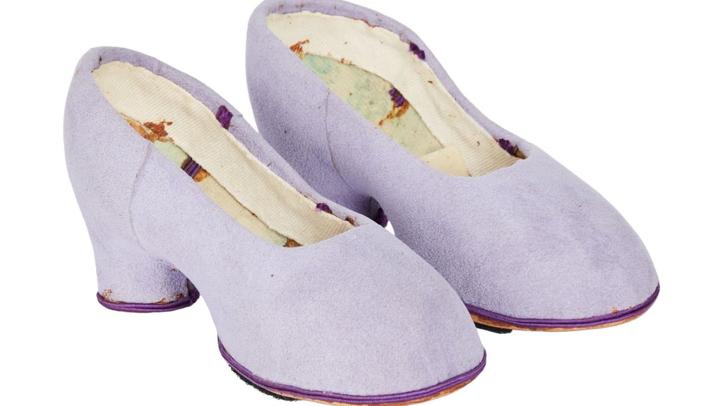 Diese Schuhe trug Miss Piggy in dem Film „Die große Muppet-Sause“ (1981).