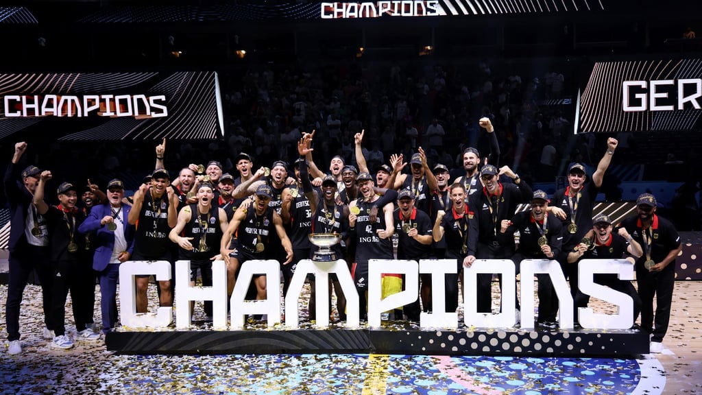 Welt- und Europameister: Deutschland ist auf dem Basketball-Thron. (Archivfoto)
