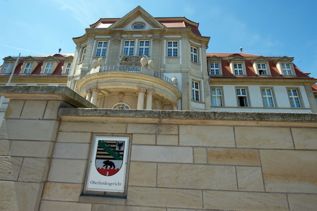 Das Oberlandesgericht in Naumburg.
