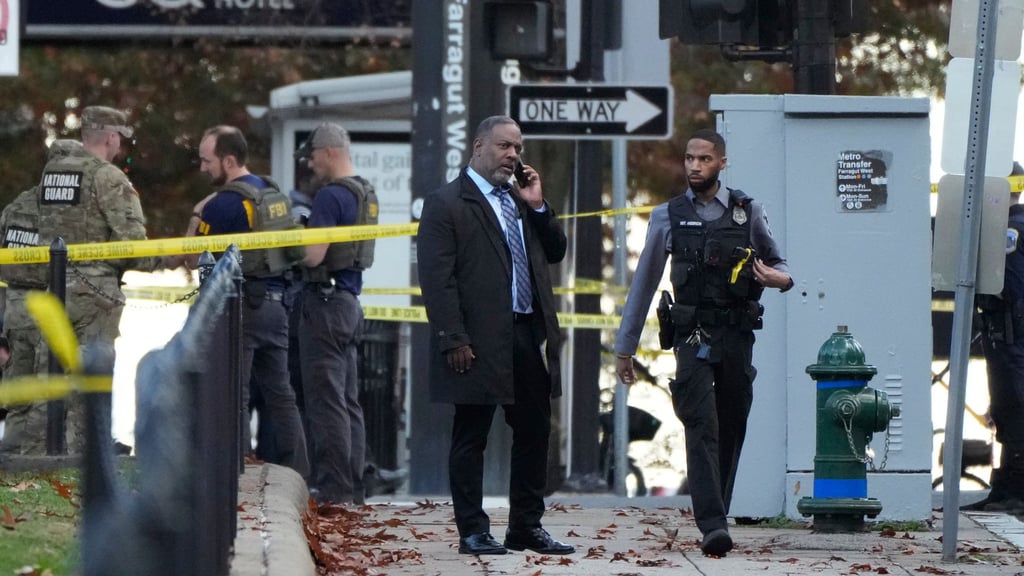 Mitten am Tag sind in der Innenstadt von Washington Schüsse gefallen.