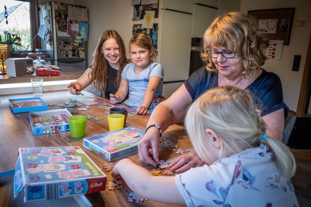 Blick in den Alltag einer Pflegefamilie.