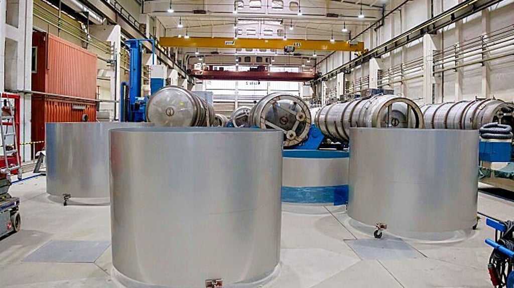 Blick in die Produktion von Feldbinder