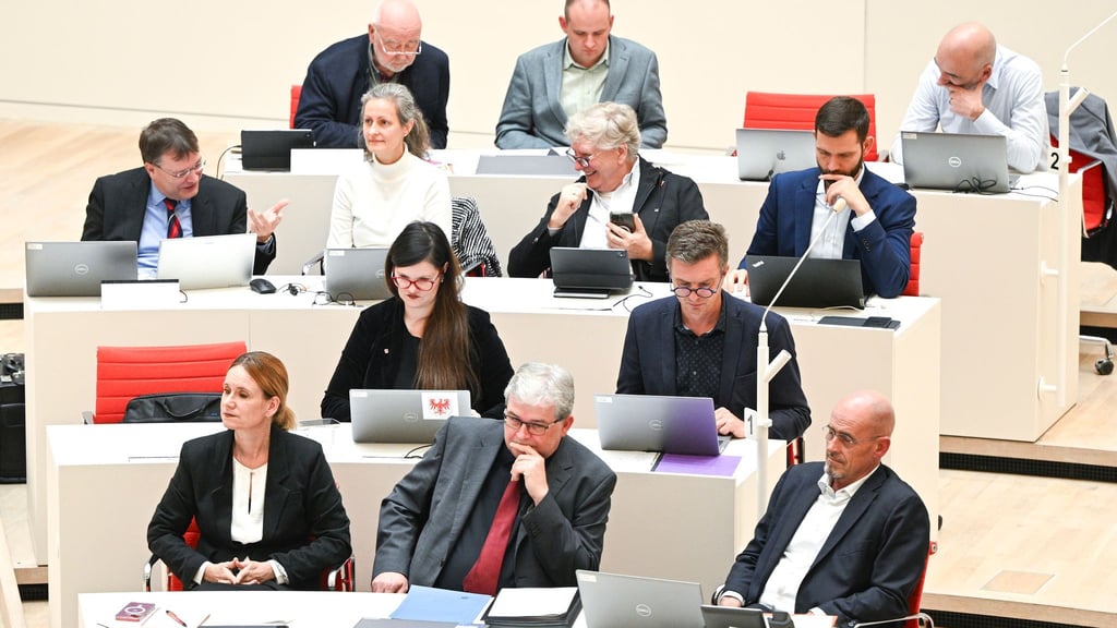 Vier Abgeordnete aus der BSW-Fraktion im Brandenburger Landtag waren aus der Partei ausgetreten - einer hat das wieder rückgängig gemacht (Archivbild).