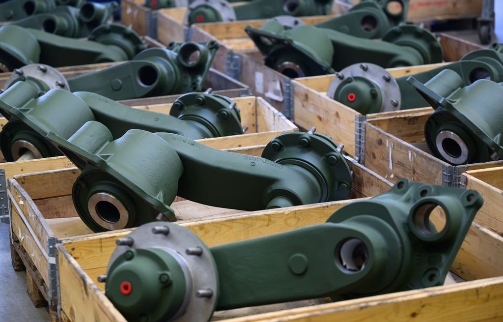 In Sachsen sind in der Verteidigungsbranche hauptsächlich Zulieferer tätig. (Archivbild)