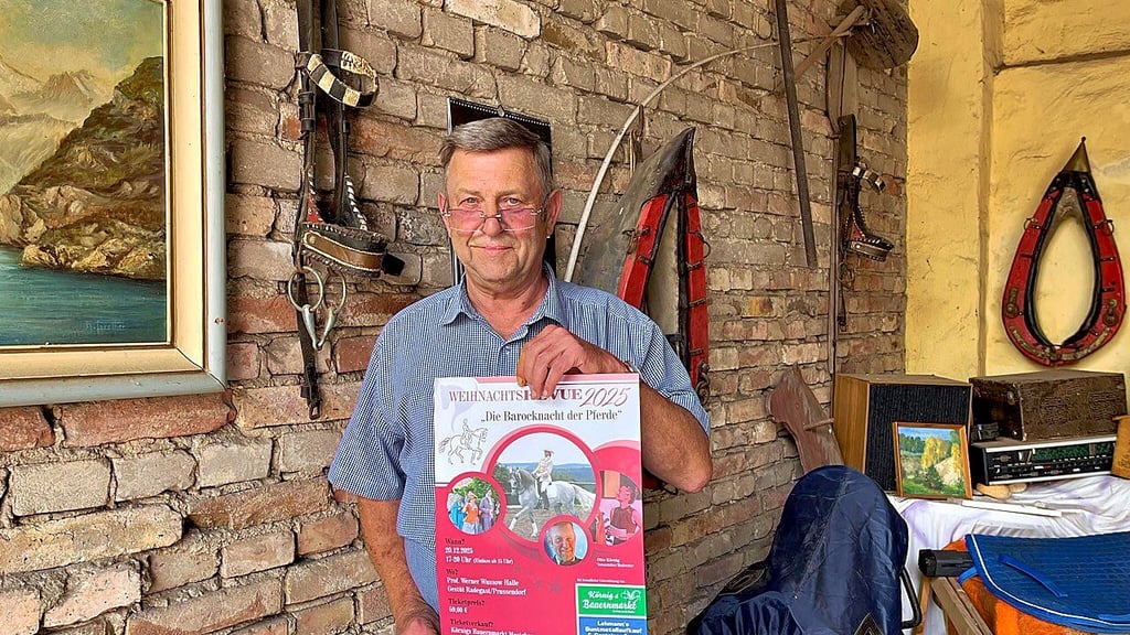 Otto Körnig wollte das letzte Mal eine Weihnachtsrevue veranstalten. Doch die musste er nun absagen.