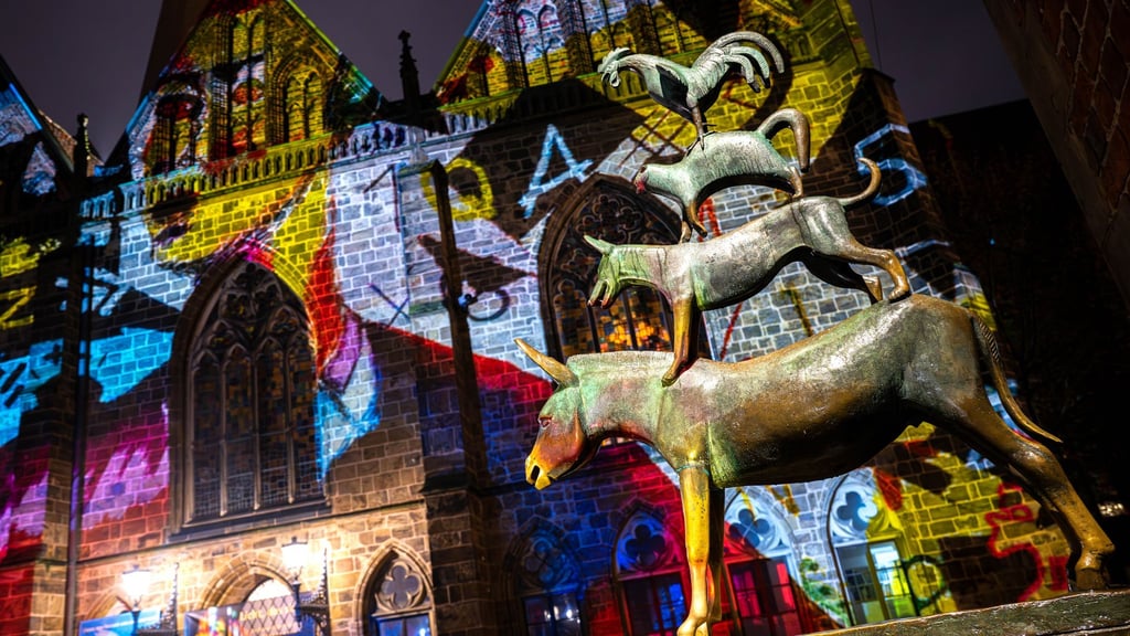 Die Bremer Lichtkunst fällt 2026 aus. (Archivbild)