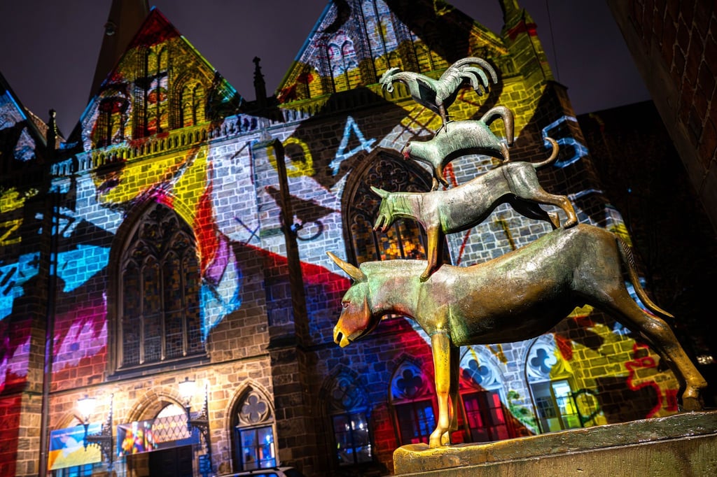 Die Bremer Lichtkunst fällt 2026 aus. (Archivbild)