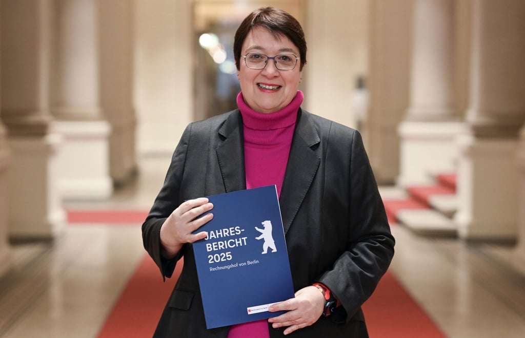 Landesrechnungshof-Präsidentin Karin Klingen hat den Jahresbericht 2025 vorgestellt.