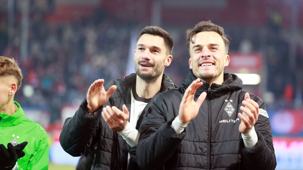 Endlich gemeinsam auf dem Platz: Tim Kleindienst und Haris Tabakovic.