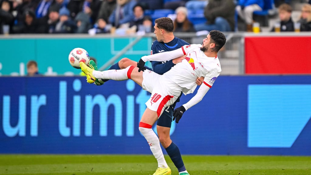 RB-Neuzugang Ronulo (r.) im Spiel gegen die TSG Hoffenheim.
