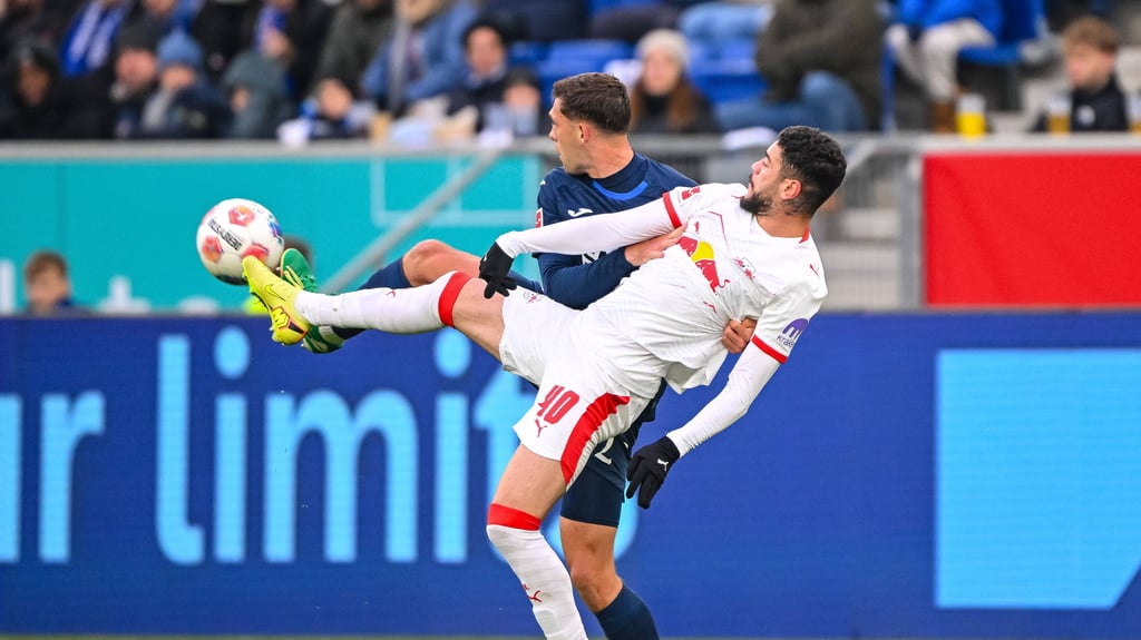 RB-Neuzugang Ronulo (r.) im Spiel gegen die TSG Hoffenheim.
