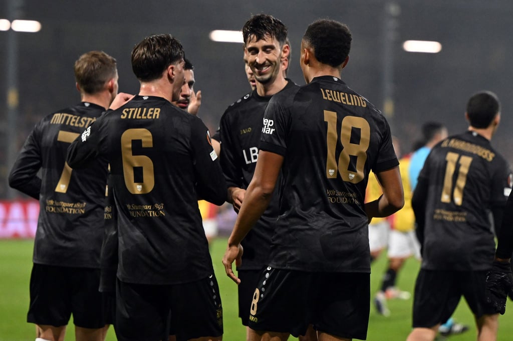 Die VfB-Spieler hatten Grund zur Freude.