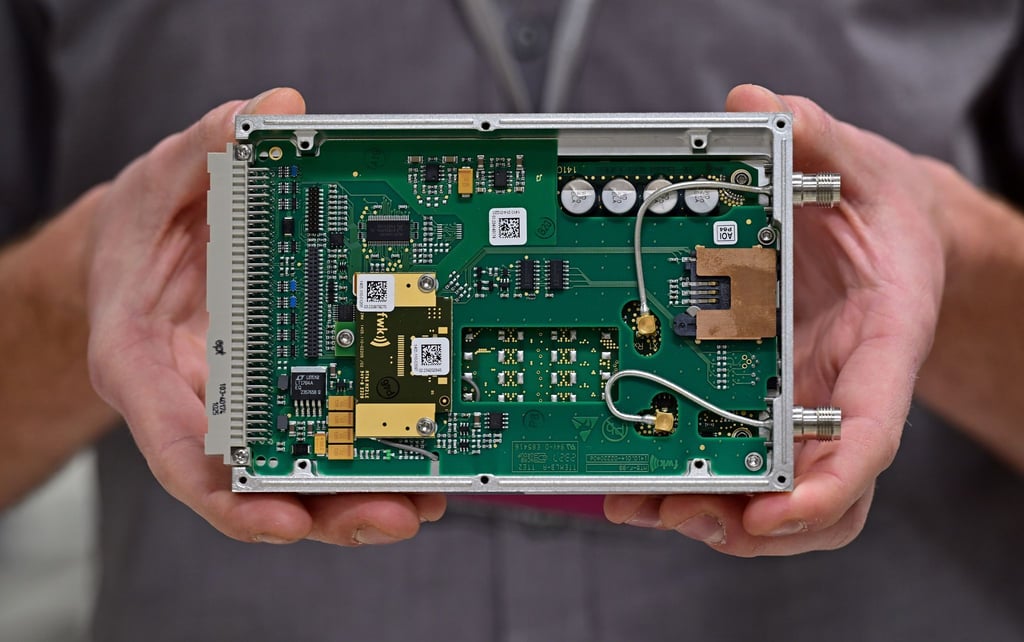 Die Funkwerk AG hat ihre Umsätze nach oben geschraubt. Der Konzern aus Kölleda beschäftigt nach eigenen Angaben 53 Mitarbeiter mehr als im Vorjahr. (Archivbild)