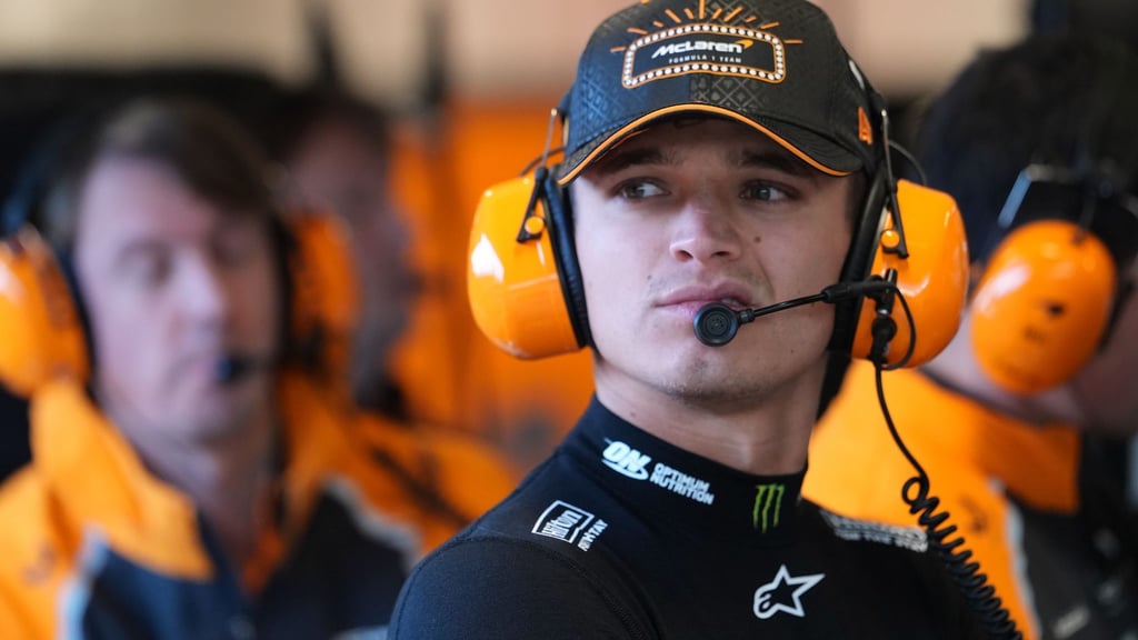 Für Lando Norris geht es um den WM-Titel.