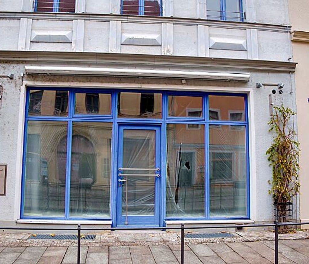 Die künftige Filiale. 