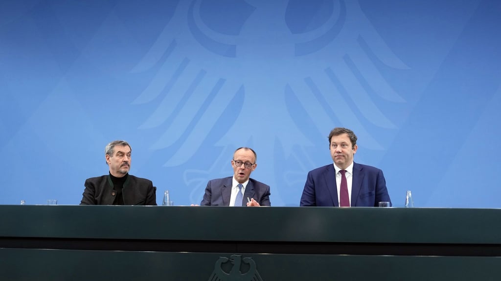 Die Spitzen der Koalition vereinbaren eine gemeinsame Position.