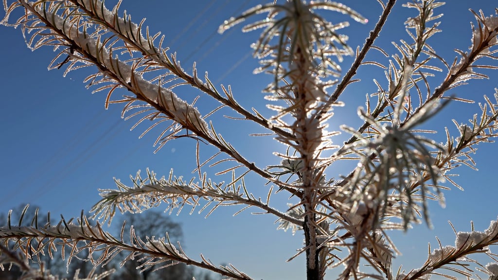 Nach Angaben des DWD gefriert im oberen Bergland Freitag und Samstag vereinzelt Sprühregen, der zu Glätte führen kann. (Archivbild)