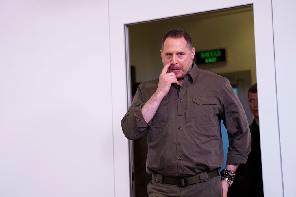 Nach Ermittlungen von Korruptionsfahndern ist Andrij Jermak, Leiter des Präsidialamtes der Ukraine, zurückgetreten. (Archivbild)