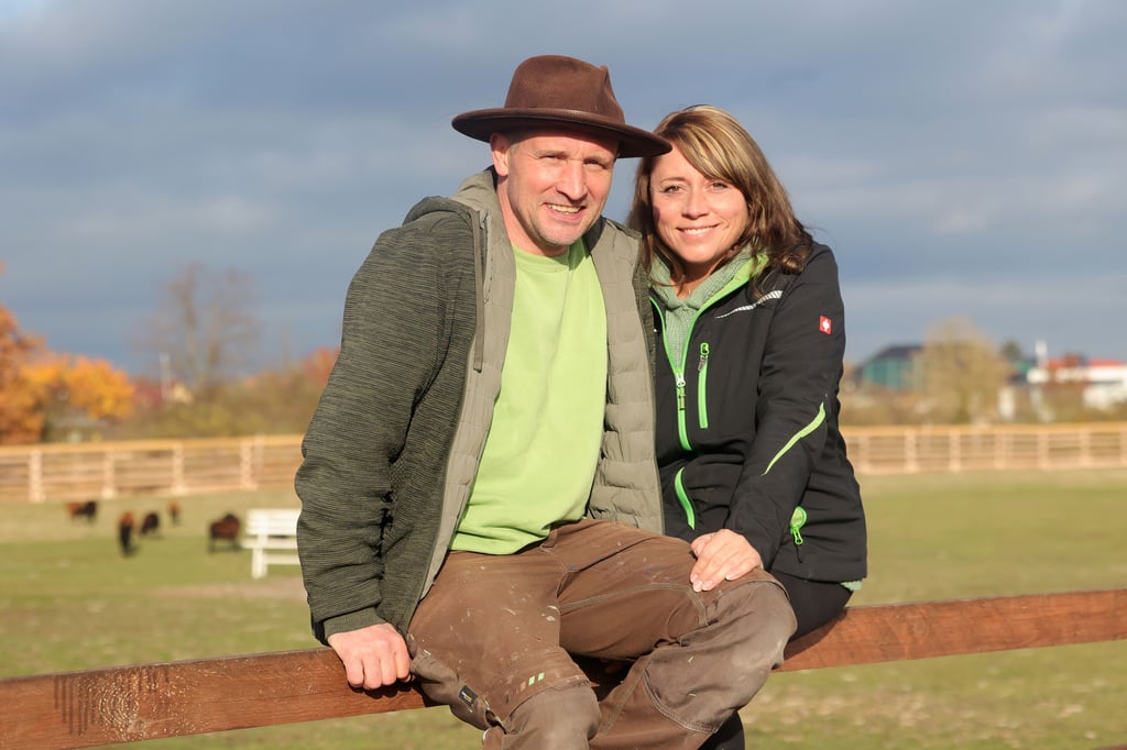 Nominiert für den Titel Magdeburger des Jahres 2025: Michael und Nicol Schneider vom Gnadenhof „Katzeninsel“ in Magdeburg.