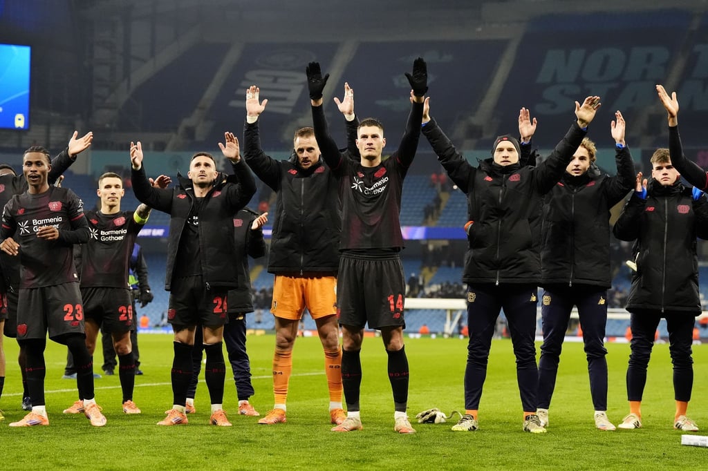 Bayer Leverkusen kommt mit Schub aus Manchester zum Duell gegen Dortmund. (Archivfoto)