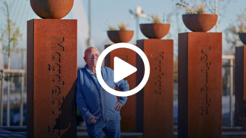 Hugo Boeck hat über viele Jahre den Bau des Denkmals für das Magdeburger Recht an der Ostrampe der Strombrücke vorangetrieben. 