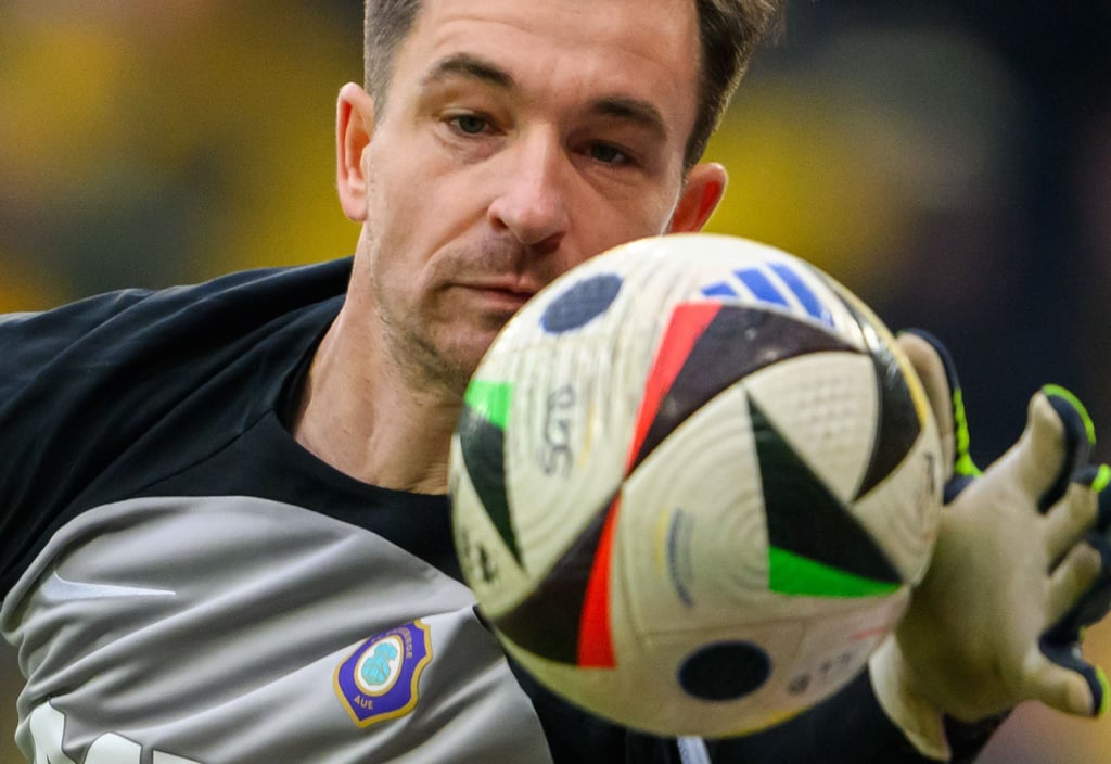 Martin Männel bestritt sein 551. Punktspiel für Erzgebirge Aue (Archivbild).