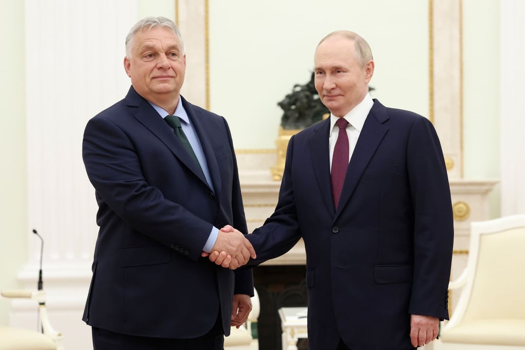 Der ungarische Ministerpräsident Viktor Orban wird in Moskau erwartet. (Archivbild)