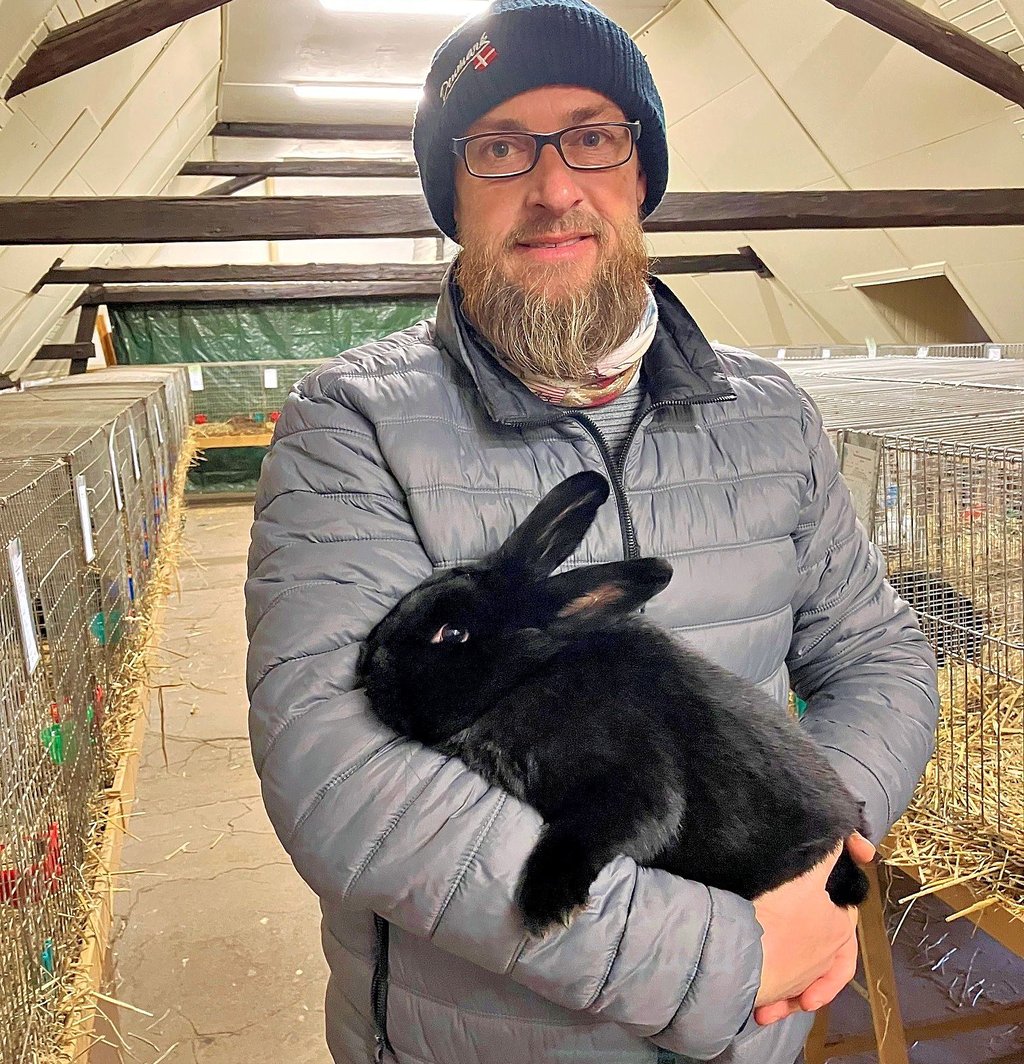 Daniel Schäfer ist mit seinen Alaska-Kaninchen Vereinsmeister geworden.