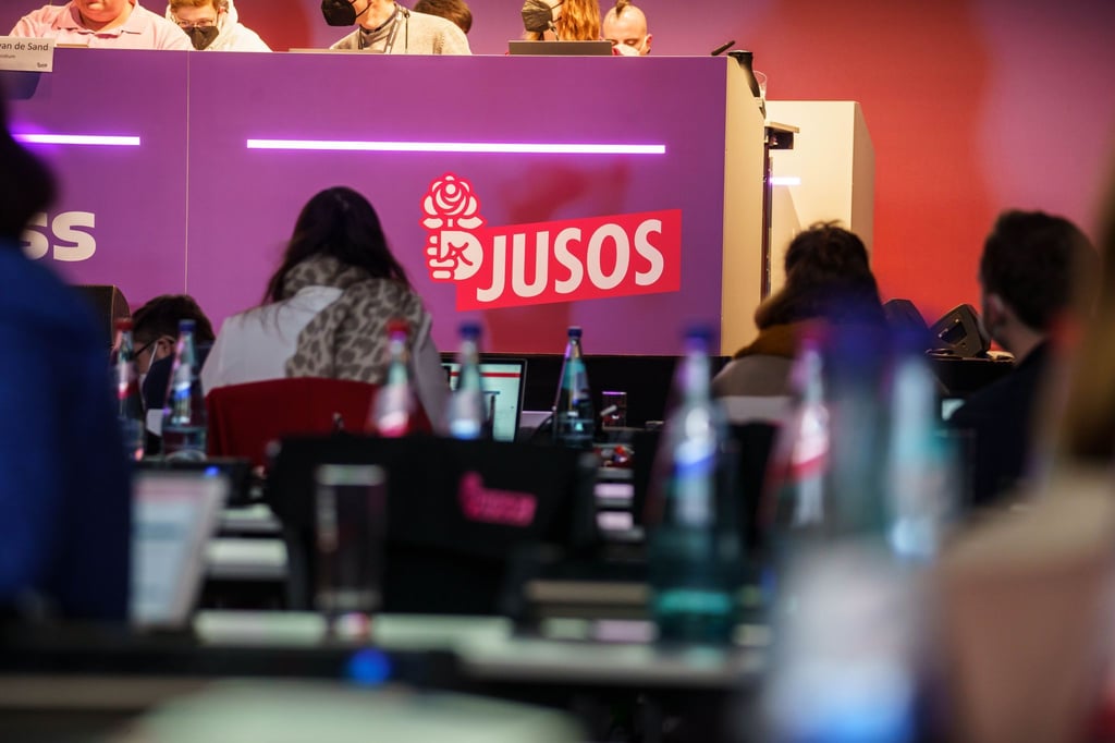 Die stellvertretende Brandenburger Juso-Vorsitzende Johanna Seidel kandidiert beim Bundeskongress der Jungsozialisten für einen der Vizechefposten. (Archivbild)