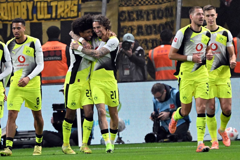 Der BVB jubelt im ersten der beiden wichtigen Duelle mit Leverkusen.