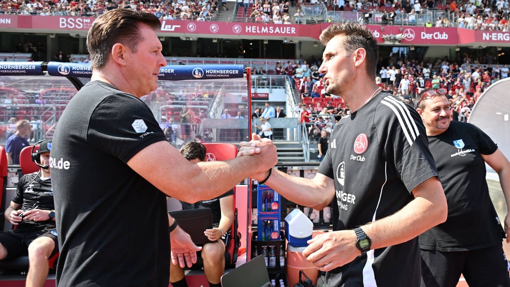 Lernten sich bei dem Spiel im vergangenen Jahr kennen: Miroslav Klose und Christian Titz.