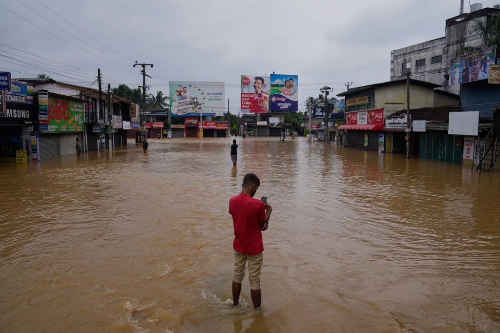 Ein Zyklon hat Sri Lanka schwer verwüstet.