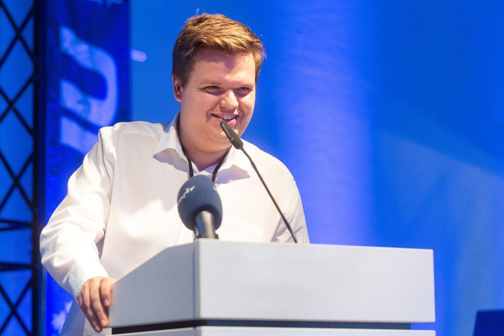 Als Landesvorsitzender der Jungen Union wiedergewählt: der 28-jährige Jurist Lennart Geibert.