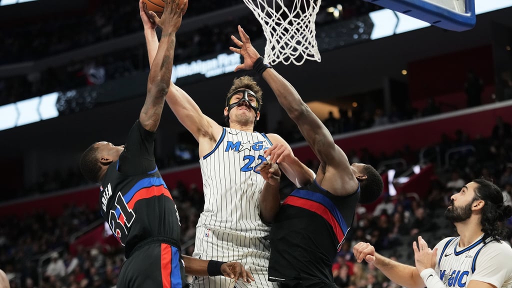 Erzielte mit Maske 21 Punkte für Orlando: Franz Wagner.