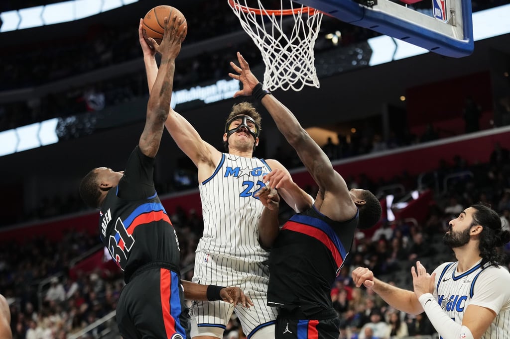 Erzielte mit Maske 21 Punkte für Orlando: Franz Wagner.