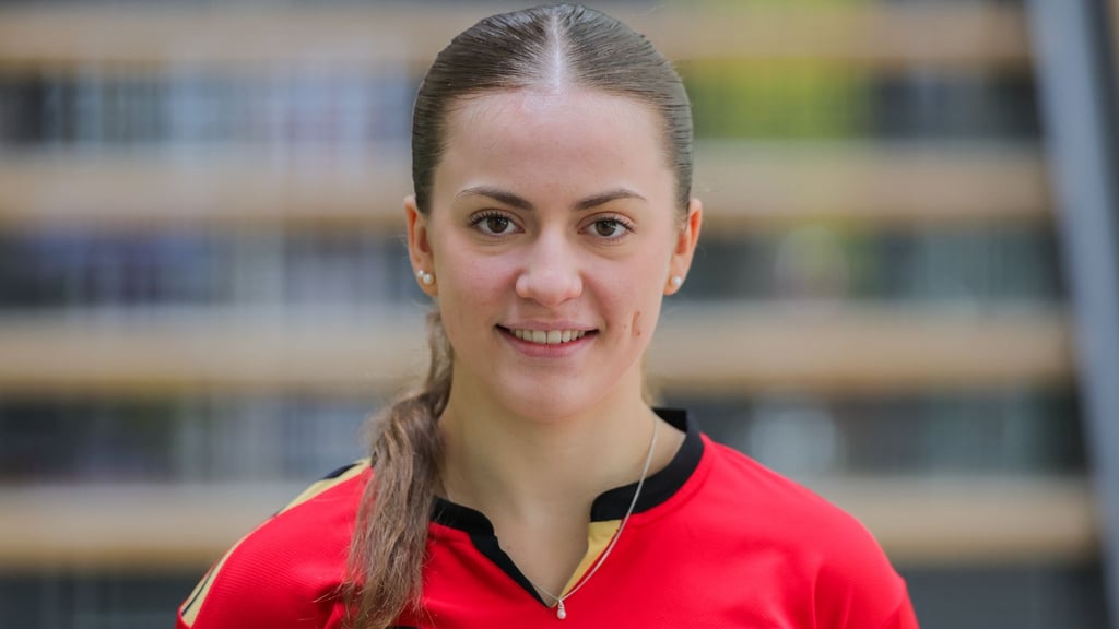 Junioren-Weltmeisterin im Doppel: Tischtennis-Hoffnung Mia Griesel. (Archivbild)