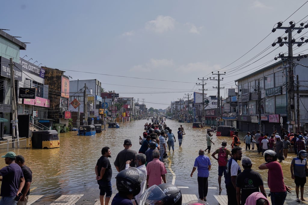 Nach Zyklon „Ditwah“ steht Sri Lanka unter Wasser.
