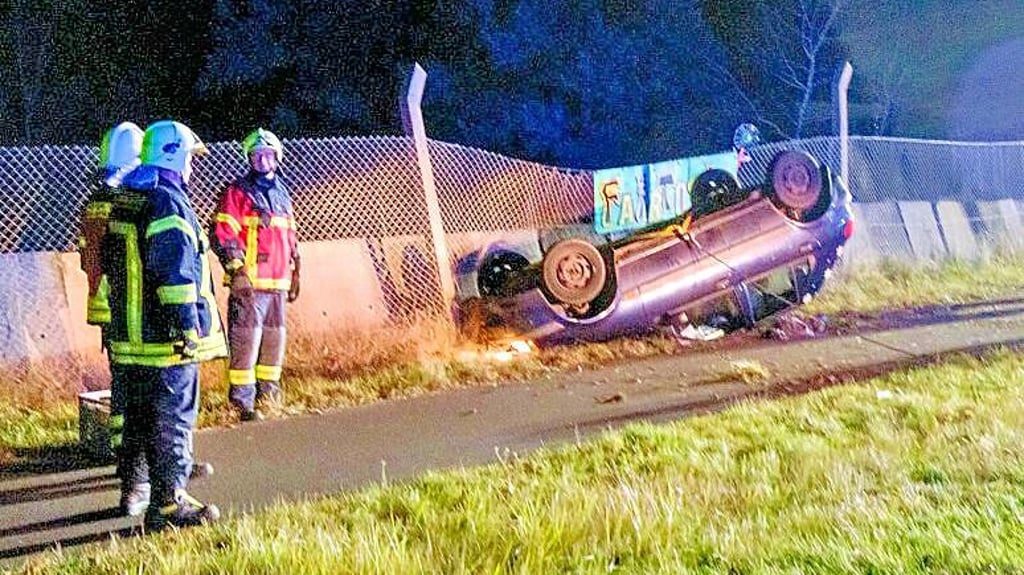 Unfall auf der B 107